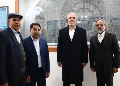 بازدید رئیس سازمان میراث فرهنگی از مجموعه تاریخی امام (ره) تفت