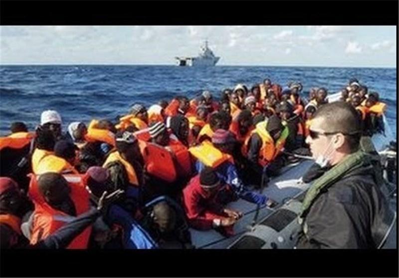 نجات دوهزار مهاجر آفریقایی در آبهای ایتالیا نجات دوهزار مهاجر آفریقایی در آبهای ایتالیا