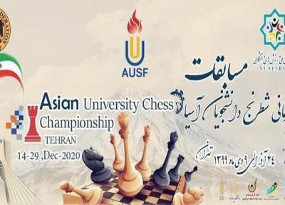 رقابت 48 شطرنجباز در مسابقات دانشجویان مردان آسیا
