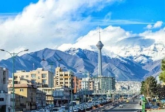 کیفیت هوای تهران در مرز پاک قرار دارد کیفیت هوای تهران در مرز پاک واقع شده است