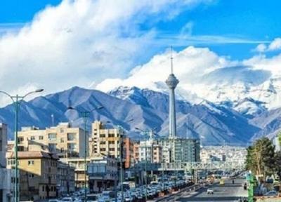 کیفیت هوای تهران در مرز پاک واقع شده است