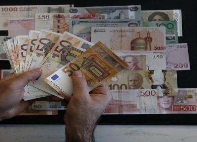 نرخ رسمی یورو و 20 ارز دیگر افزایش یافت