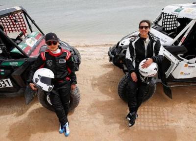 حضور رانندگان زن عربستانی در رالی داکار