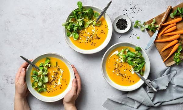 طرز تهیه سوپ کدو حلوایی با شیر؛ سوپ مقوی پاییزی!